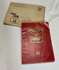 Antique 1935 Millers Falls Goodell Pratt Catalog 41 and Matching Mailing Envelop picture