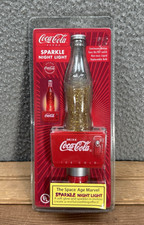 Vintage Coca Cola Sparkle Night Light The Space Age Marvel Advertisement 90s picture