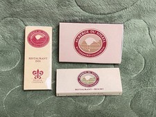 3 Vintage Auberge Du Soleil Restaurant Inn Rutherford, CA. Match boxes, unstruck picture
