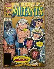 New Mutants #87 Marvel 1990 1st Full Appearance Cable Rob Liefeld Direct picture