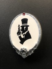 WDW Disney Haunted Mansion Dueler Pin Silhouette Event Room For One More 2 picture