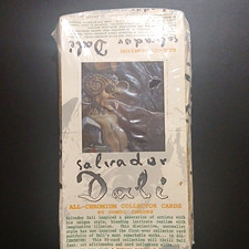Comic Images 1995 Salvador Dali All-Chromium Non-Sport Trading Card Box (90) picture