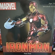 Diamond Select Toys Marvel Iron Man Resin Bust Limited Edition Designed by Nels… picture