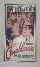 Vintage 1976 Casablanca Movie Poster Metal Tin Sign Portal Publications M055 picture