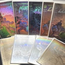 Ultraverse Comic Book LOT (Malibu Comics) Holographic Variant Covers #1 9Issues picture
