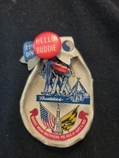 1921 Buddie week baltimore Pinback  Badge RARE. Hello buddie 29 Th division. picture