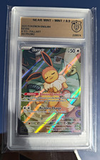 POKÉMON CENTER STAMP: Eevee SVP 173 Promo English GSG 8.5 Gold Label  picture