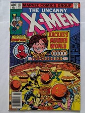 Uncanny X-Men #123 1979 Marvel Newsstand Claremont Byrne Arcade Spider-Man FN+ picture