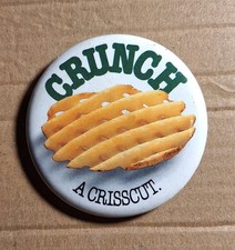 vintage promotional pin for Carl's Jr. Crisscut® Fries Button Pin picture