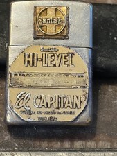 Zippo Lighter El Capitan Santa Fe Railroad  picture