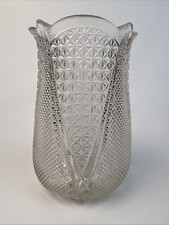 Antique Heisey Fandango Celery Vase 6.25
