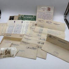 Ephemera Lot 1930’s-50’s War Dept., U.S. Senate Letters, Vintage Military picture