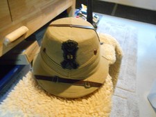 Oringinal WW2 Italian army pith helmet picture