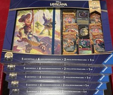 Disney Lorcana Best Buddies Bundle Wilds Unknown Booster Packs Binder Pin Sealed picture