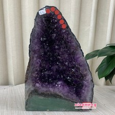 12.1LB Natural Raw Amethyst Cathedral Geode Cave Deep Purple Crystal Mineral picture