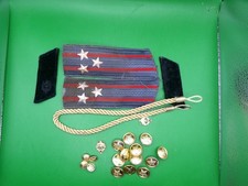 Russian Soviet Union Colonel 1950's Complete Officer Insignia KGB Intel Insignia picture