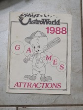 Rare 1988 Astroworld Employee Handbook picture