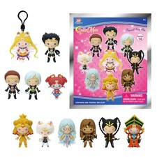 Sailor Moon Series 10 Blind Bag 3D Foam Bag Clip | 1 Random picture