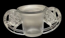 Rene Lalique Vase Pierrefonds Glass c.1926 #990 picture