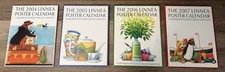 Vintage Linnea Poster Calendars Art Prints 2004, 2005, 2006, 2007 All Complete picture
