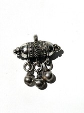 antique yemenite filigree Sterling silver Amulet pendant Talisman Taweez picture