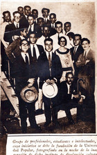 1923 CUBA CUBAN LEADER JULIO ANTONIO MELLA UNIVERSITY PORTRAIT ORIG PHOTO MA39 picture