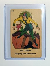 1936 BUCK ROGERS 25TH CENTURY GAME CARD #24 DR. JONDA MINT ALL FAIR  picture
