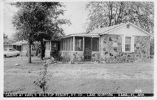 Gamaliel Arkansas Karl's Hilltop Resort Cabins Real Photo Postcard AA68564 picture