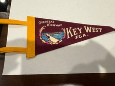 Vintage Key West Florida Pennant New Overseas Highway Graphic picture