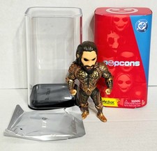 Zuru Popcons DC AQUAMAN Collectible Action Figure W/ Stand And Display Case picture