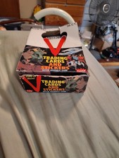 1984 FLEER V They’re Here- Empty Wax Card Display Box Only Vintage Item 537 picture