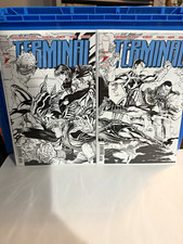TERMINAL #1 Retailer Exclusive Ash Can B&W Connecting Variant Set Kirkman Image  picture