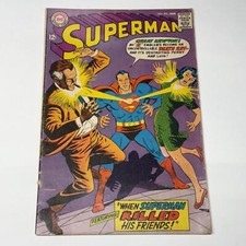 RARE Vtg Action Comics #203 JAN 1968 12 Cents Superman Killed His Friends picture