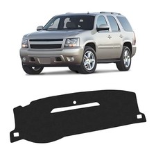 KUST Black Dash Cover for 2007-13 Chevy Chevrolet Silverado 1500 2500 3500 LTZ/A picture