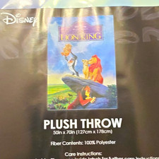 Disney The Lion King Plush Throw Blanket 50 x 70 in 100% Polyester picture