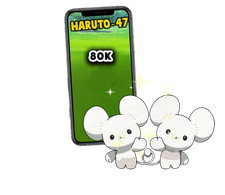 Pokemon Shiny Tandemaus Mini P T C 80k Fast Delivery picture