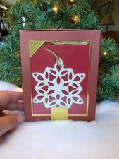 Annual Lenox 2007 Snow Fantasies Snowflake Ornament Series NIB  picture