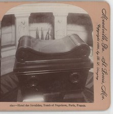Hotel des Invalides tomb of Napolean  Stereoview 1896 picture