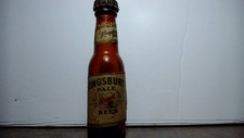 KINGSBURY BREWERY VINTAGE MINI BEER BOTTLE, MANITOWOC, WISCONSIN - EMPTY picture