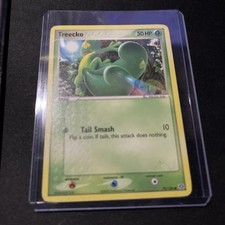Treecko 70/106 EX Emerald Reverse Holo Stamped NM picture