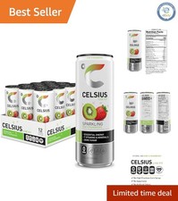 Refreshing Kiwi Strawberry Energy Drink - Sugar Free, 200mg Caffeine Pack of 12 picture