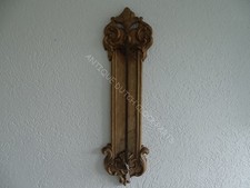 EXCEPTIONAL LARGE  BACK BOARD FOR A GRAVITY OR SAW TOOTH CLOCK picture