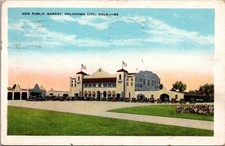 New Public Market Oklahoma City Oklahoma Cars O.K. Co. Postcard picture
