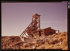GENERAL VIEW FROM SOUTHEAST B H MINE, PROSPECTOR'S CABIN FOREGROUND - B picture