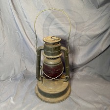 Vintage Dietz Little Supreme Lantern Red Glass picture
