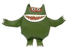 Vintage Nauga Monster Green Naugahyde Uniroyal Advertising Doll 15