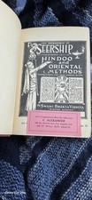 Vintage Astro Book Occult Seership Hindoo Oriental Methods Future Prediction  picture