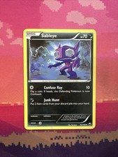 Pokemon Card Sableye Dark Explorers Uncommon 62/108 Light Play  picture