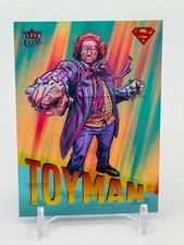 2006 Fleer Ultra Superman Superman Toyman 2023 Fleer Ultra Superman R-46 picture