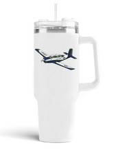 USAF  Beechcraft T-34 Mentor Stainless Steel Quencher 40oz. picture